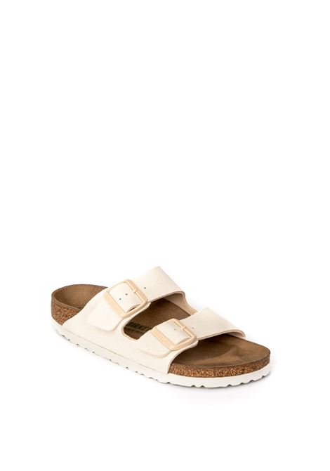 Sandalo arizona canvas bianco BIRKENSTOCK | ARIZONA CANVAS1022679-EGGSHELL